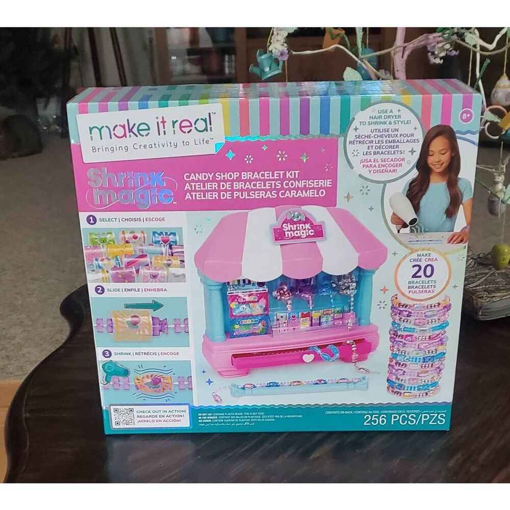 NIB MAKE IT REAL SHRINK MAGIC BRACELET KIT